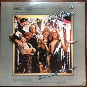 Jo Jo Gunne So...Where's The Show? Vinyl Lp '74